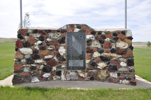 monument in memory of USA's soldiers